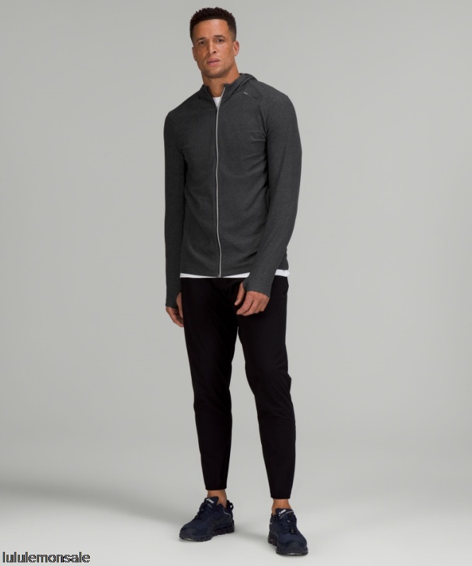 Lululemon Deutschland DELULU664 | Lululemon Deutschland Heathered Graphite Grey Surge Warm Full Zip